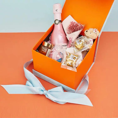 Yiwu Deerskin Box Hand Gift Tea Box Flower Box Gift Box Paper Box Color Box Yiwu Source Manufacturer