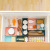 2547 Drawer Divider Storage Box Kitchen Tableware Small Box Rectangular Plastic Desktop Cosmetics Storage