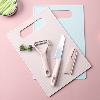 Fruit Knife Home Paring Knife Set Portable Dormitory Students Multifunctional Folding Fruit Knife Ceramic Knife Three-Piece Suit