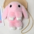 Factory Direct Sales Plush Toy Imitation Rabbit Fur Bag Single Back Double Back Cartoon Bag Doll Gift Children's Toy
