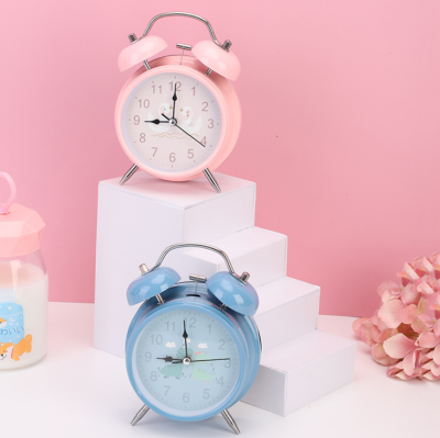 Creative Alarm Clock Bedside Student Minimalist Luminous Bedside Multifunctional Alarm Watch Bedroom Lazy with Night Light