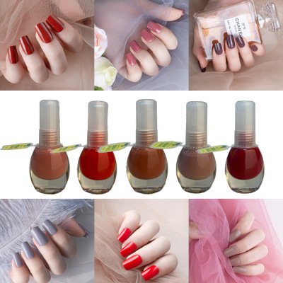 Oily Nail Polish Can Not Be Peeled and Baked Naturally Dry Manicure Set 36 Colors Optional