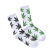 Autumn and Winter New Cotton Couple Maple Socks Trendy Mid-Calf Length Socks Hip Hop Skate Socks Personality Hemp Leaf Athletic Socks Wholesale