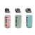 SF Water Cup Explosion-Proof Anti-Scald Plastic Shell Glass 1000ml Space Pot Wheat Fragrance Silicone Case Gift