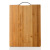 Kitchen Large, Medium and Small Cutting Board Double-Sided Bamboo Carbonized Cutting Board Thickened Rectangular Fruit Chopping Board Knife Cutting Board