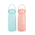 Fashion Angel Cup Girls' Creative Trendy Portable Portable Plastic Box Glass Simple Water Cup LOGO