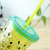 Water Cup Flat Lid Melon Seeds English Summer Crushed Ice Cup Ice Cup Environmental Protection Double Layer Cold Insulation Ice Cup