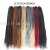 Foreign Trade Popular Style Chemical Fiber Wig Best-Selling Dreadlocks 12-Inch Lengthened Small Three-Strand Braid