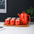 Factory Direct Sales Wedding Gift Household Ceramic Afternoon Tea Cup with Tray Living Room Tea Set Coffee Cup Set