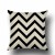 Yl167 Geometric Pattern Linen Pillow Cover Modern Classic Triangle Abstract Style Sofa Cushion