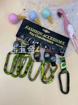 The Key Fob Climbing Button Carabiner Factory Direct Sales Keychain