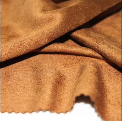 Brown Double-Sided Suede Fabric Brushed Fabric High-End Packaging Box Special Fabric