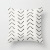 Yl168 Black and White Geometry Pillow Cover Casual Fashion Fabric Home Bedside and Sofa Waist Cushion Cover