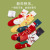 Langsha Christmas Socks Women's Mid-Calf Length Sock Autumn and Winter Cute Cartoon Stockings Christmas Gift Box Thick Cotton Socks