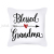 Mother's Day Pillow Cover Nordic Simple Letter Love Peach Skin Fabric Sofa Cushion Cover Office Cushion Cross Hot Sale