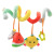Baby Plush Fruit Bed around Car Pendant Decoration Bedside Wind Chimes Rattle Boys and Girls Toys-3 Years Old