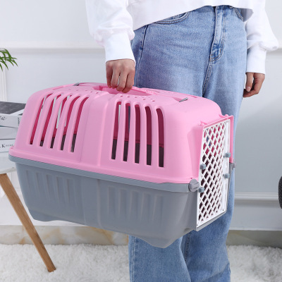 Pet Flight Case Dog Carrying Case Cat Check-in Suitcase out Travel Convenient Box Teddy Aircraft Cage