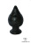 Xiongzhou Black Porcelain Crafts Gift Master's Work Incense Burner Aromatherapy Vase Decoration Home Decoration Collection