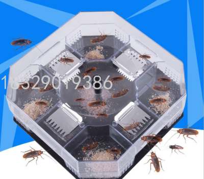 Automatic plastic material Cockroach control Cockroach Trap Box for pest control 