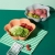 X22-6611 Cartoon Creative Candy Plate Thickened Cat's Paw Type Fruit Plate Simple Multifunctional Fruit and Vegetable Storage Tray