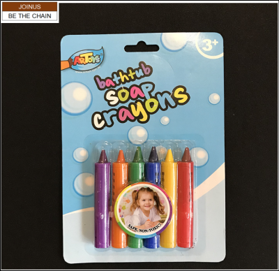 Bath Time Toy Crayons - Multi-Coloured, Pack of 6 AF-3385