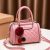 Internet Celebrity Same Style Women's Diamond Plaid Women's Bag Korean Style Solid Color Portable Women's Shoulder Bag Fashion Trendy Crossbady Handbag