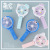 Hot-Selling New Arrival Cartoon Handheld Fan USB Charging Mini Cute Fan Large Wind Silent Folding Fan