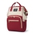 2020 Autumn New Lightweight Korean Fashion Color Contrast Mummy Bag USB Charging Multifunctional out Baby Diaper Bag H