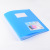 Factory Direct Supply Customizable Plastic Soft Leather 62 Pages Info Booklet Large Capacity Storage File Package Folder