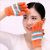 Winter Thermal Coral Fleece Gloves Female Candy Color Striped Towel Velvet Gloves Wholesale Girls Five Finger Gloves