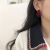 New Trendy Elegant Long Female Online Influencer Earrings Korean Exaggerated Earrings Red Simple High Sense Ear Rings