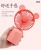 New Turntable with Night Light USB Rechargeable Handheld Desktop Little Fan Cartoon Pet Ear First Gear Fan