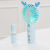 2020 Korean Style Boys and Girls Moisturizing Beauty Spray Handheld Fan Colorful a Color-Changing Lamp USB Charging Mini Fan