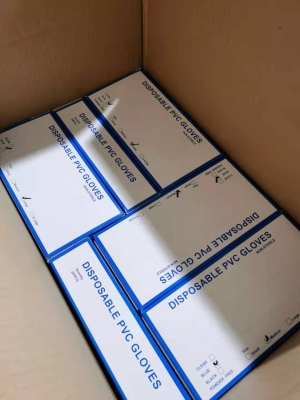 Blue PVC Size Boxed