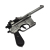 All-Metal Barge Gun Mauser Pistol Small Children's Toy Replica Gun Model Unusable