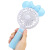New Japanese and Korean Hot Handheld USB Fan Creative Portable Mini Little Fan with Light