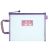 Factory Direct Supply Student Material Storage Stationery Case Large Capacity Test Paper Portable Document Bag Transparent File Bag with Zipper