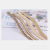 Factory Direct Sales 1.8cm Chanel-Style Woven Eight-Word Edge Ribbon Polyester Korean Lace Gold and Silver Yarn-Dyed Ribbon DIY
