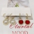 Luxury Super Fairy Elegant Pearl Earrings Female Personality Micro Inlaid Diamond Mesh Red Ear Ring Ear Rings