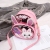 2021 Summer New Cartoon Rabbit Shoulder Bag Embroidered Sequins Pu Girls' Schoolbags Kindergarten Baby's Backpack H