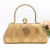 Metal Handbag Dinner Bag Princess Bag Party Bag Vintage Clutch Bag Horizontal Square PU Handphone-Friendly Lipstick
