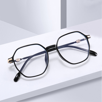 G's New Big Square Rim Anti-Blue Light Glasses Internet Celebrity Can Be with Degrees Glasses Frame Fashion Plain Glasses for Bare Face