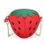 Creative New Strawberry Baby Shoulder Bag Pu Chain Children Decoration Bag Children Cartoon Fruit Coin Purse