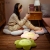 Carpet Cushion Female Cute Ins Bedroom Floor Soft Cushion Plush Living Room Lazy Sofa Tatami Floor Mat