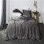 60 Solid Color Tencel Four-Piece Set B  B Foreign Trade Household Bedding Set