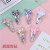 Children's Colorful Quicksand Barrettes Transparent Sequins Hair Clip Side Clip Student Cute Princess Hair Accessories Five Stars Hairpin Ornament