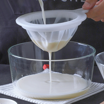Soy Milk Filter Household Ultra-Fine Baby Juice-Making Leakage Screening Mesh Separation Filter Fantastic Residue Filter Kitchen Skimmer