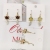 Elegant Long Cat's Eye Earrings Personal Cute Funny Earrings for Women Simple and Thin Face Earrings