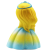 New Exotic Decompression Vent Toy Squishy Squeezing Toy Pu Slow Rebound Simulation Wedding Dress Girl