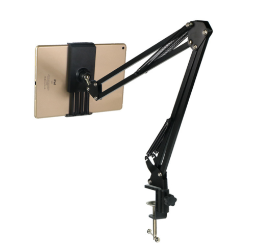 lazy phone holder universal cantilever collapsible anchor live streaming shooting bedside table tablet ipad clip